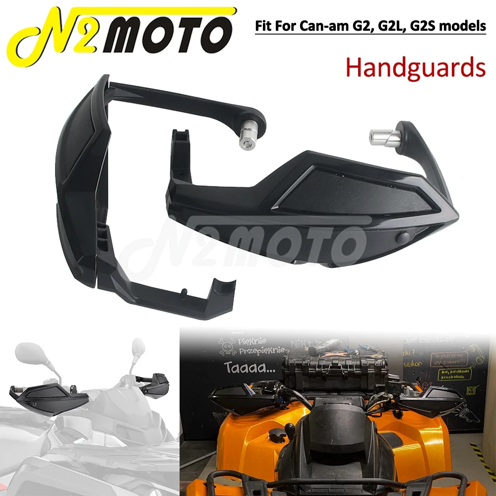 ATV Hand Guard Handlebar Handguards Kit For Can-Am Outlander Renegade 500 570 650 800 1000 Wind Deflector Hand Protection Covers