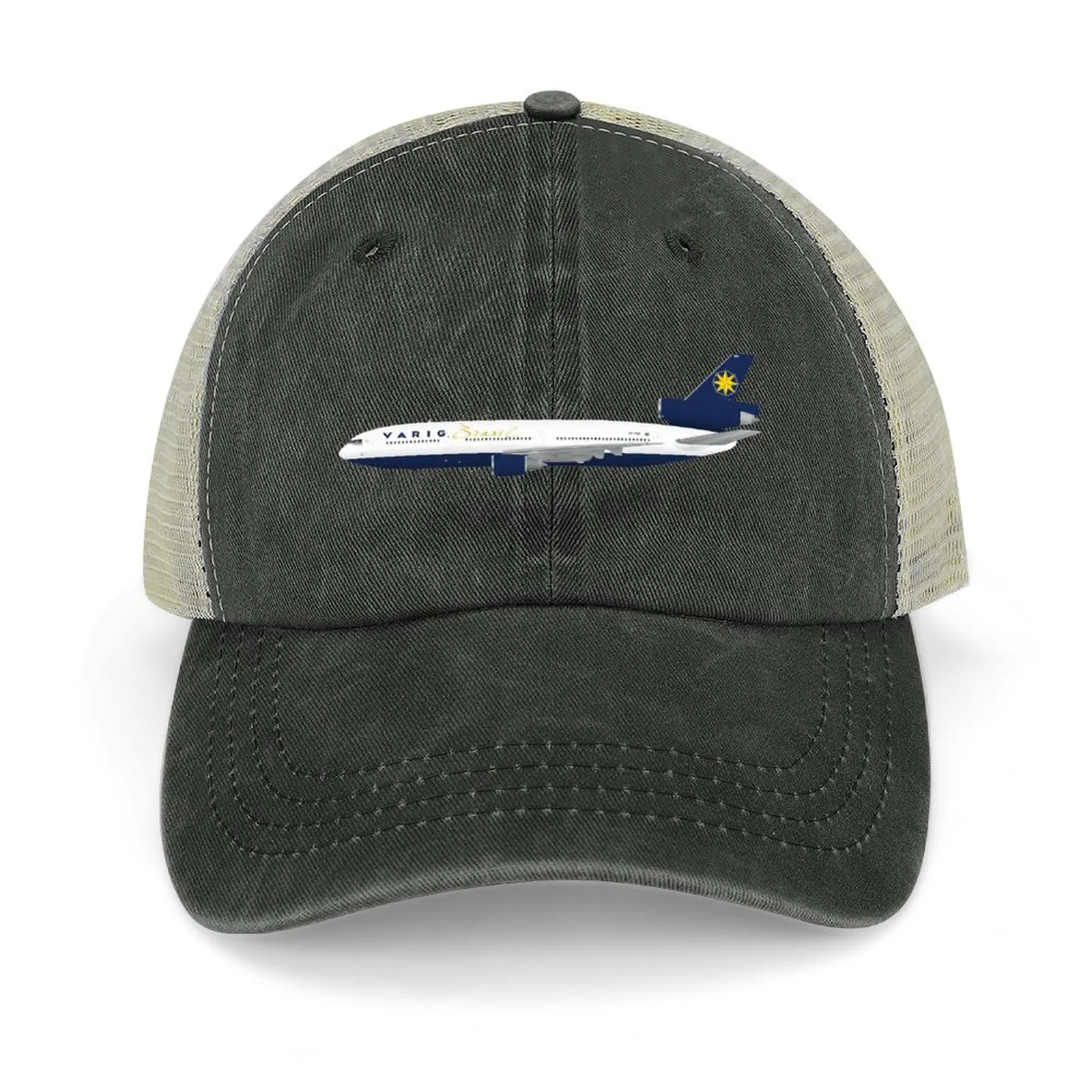 

Wings In Uniform - DC-10 - Varig Brasil 90's Baseball Cap hats for men New In Hat Sunscreen Men's Baseball Women's