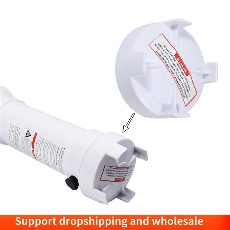 AA86 Pool Chlorinator Cover Replacement Part For Pentair R171096 Rainbow 320 Automatic In-Line Chlorine/Bromine Feeder