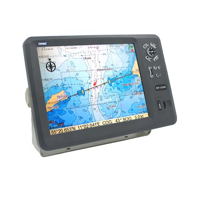 HP-1228A navigatore GPS marino Matsutec da 12 pollici AIS classe B Transponder / ONWA KP-1299A GPS AIS Chartplotter