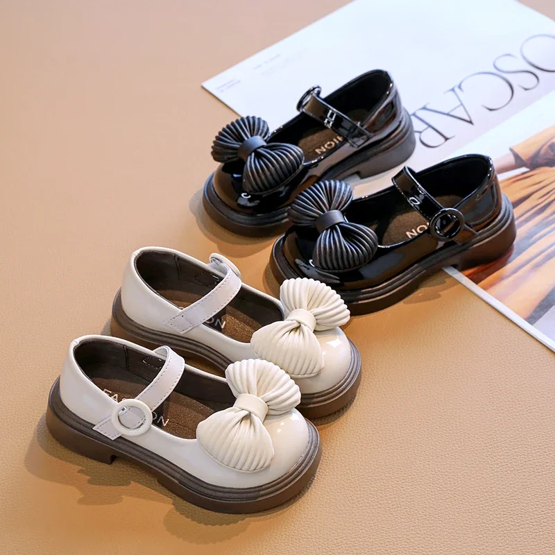 2025 Autumn Sandals New Fashion Cute Girl Shoe Anti Slip Soft Comfort Child Sandals Exquisite Elegant Retro Princess Kids Shoes