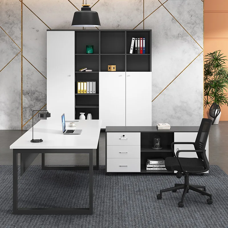 Boss Desk Supervisor Desk Creative Office Furniture Simple Modern Class Chair Board Class Table
