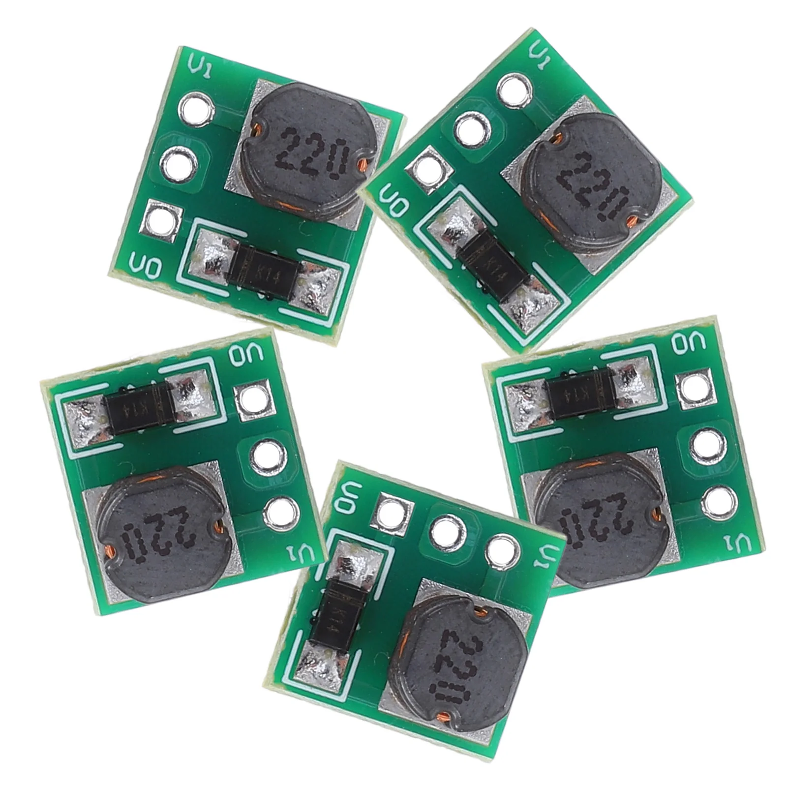 

5pcs Dc-Dc Boost Converter Module 3.7V To 5V Step Up Voltage Regulator Board Power Supply Buck Converter For Electronics Repair
