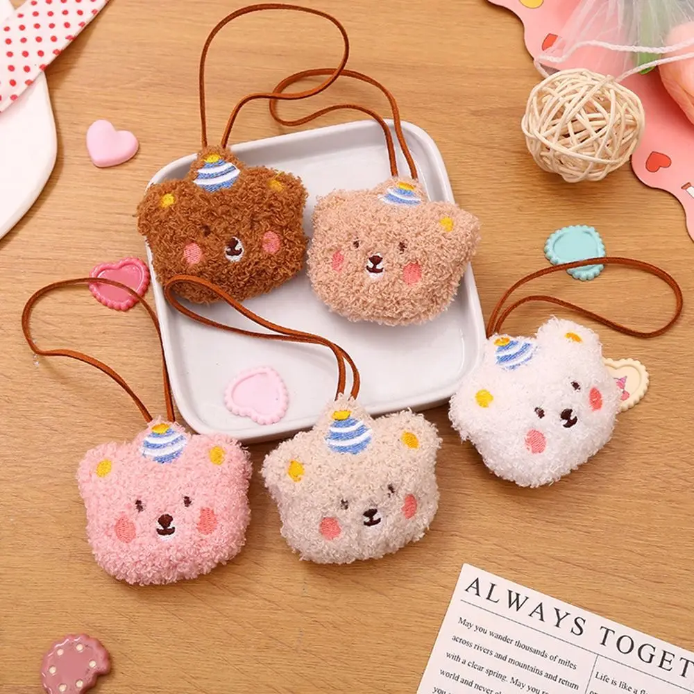 الإبداعية الدب الدمى قلادة الكرتون مع اسم ملصق حقيبة قلادة حقيبة الظهر مفتاح سلسلة حقيبة الديكور #3