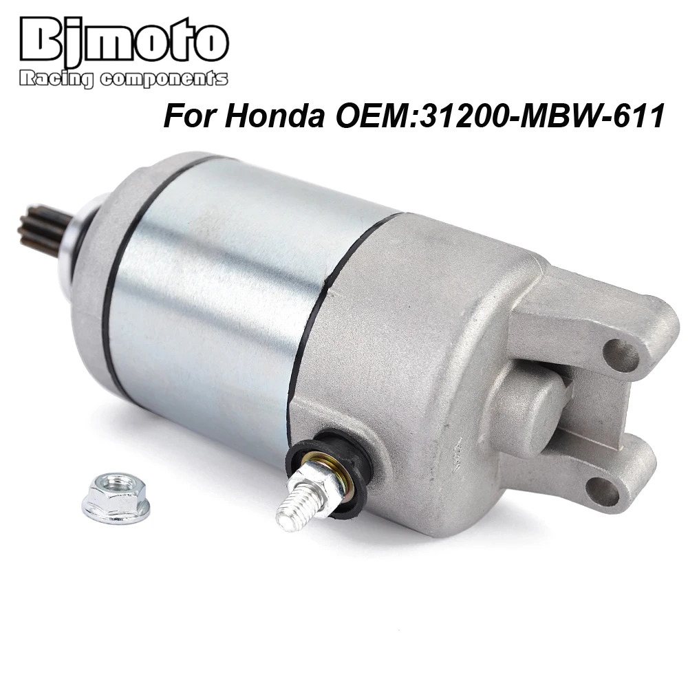 

Starter Motor For Honda CBR600 CBR600F CBR600F4 CBR600F4i CBR600FS Sport Edition CBR600FR Racing Edition 31200-MBW-611