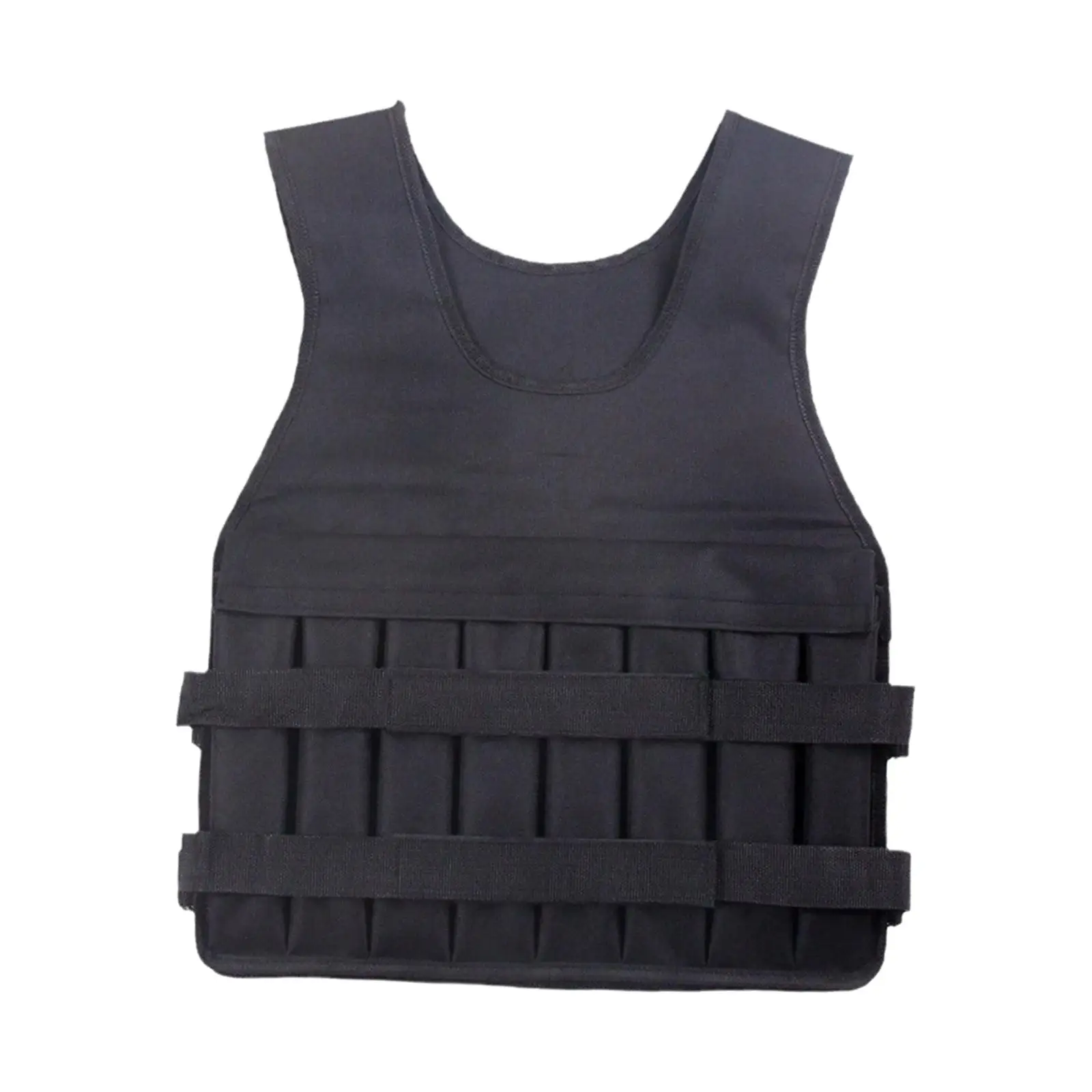 Loading Vest Weighted Vest Weightloading Max Loading 3kg 8 Pockets Gym Weight Heavy Duty Boxing Waistcoat Body Weight Vest