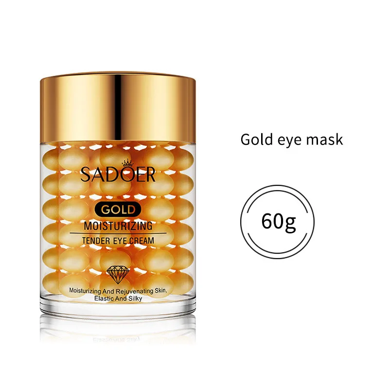 24K Gold Moisturizing Eye Cream Anti Wrinkle Fade Dark Eye Circles Hyaluronic Acid Eye Cream Health Beauty Skin Care Product