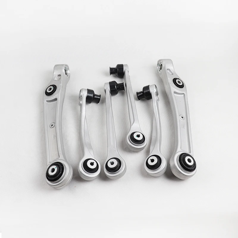 6PCS Front Upper Lower Suspension Control Arm Kit For Bentley Bentayga Audi Q74M Q8 Q7 18-24 4M0407505B 4M0407506B 4M0407509B