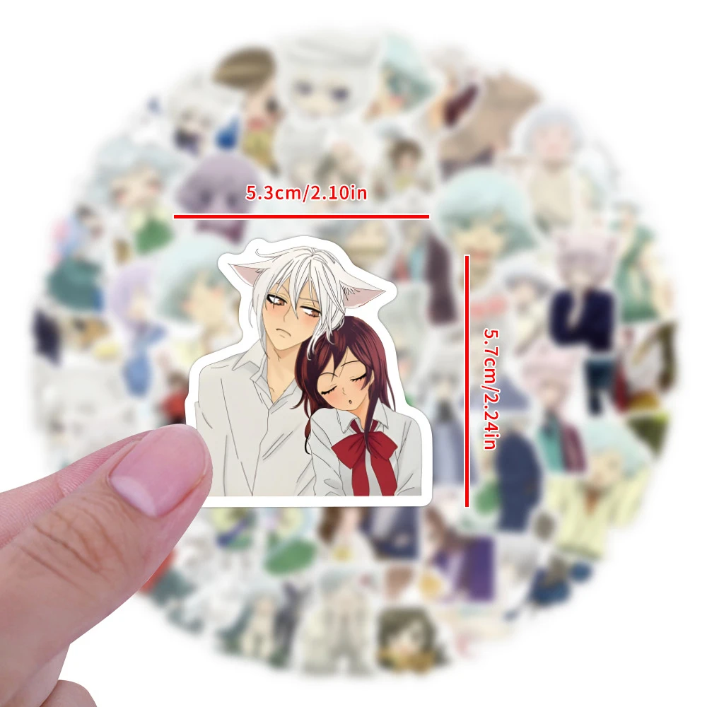 10/30/60 Uds Anime japonés Kamisama pegatinas de amor Momozono Nanami Tomoe calcomanías de dibujos animados botella de agua teléfono portátil pegatina Decoración