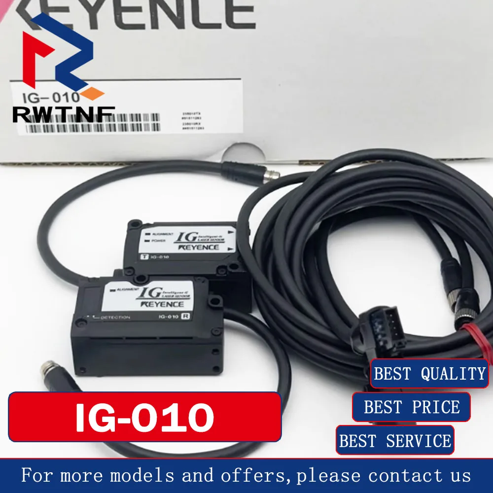 

Совершенно новый оригинальный IG-010 KEYENCE Многофункциональный лазерный микрометр CCD, датчик 100% оригинал, на складе