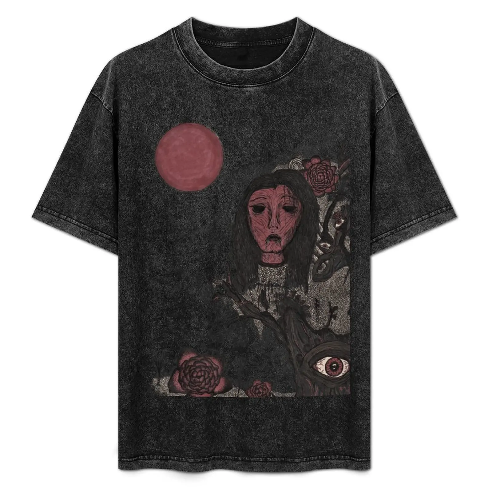 

Sad Tree girl takato yamamoto inspired T-Shirt Soft Casual Short Sleeve Cotton Tee
