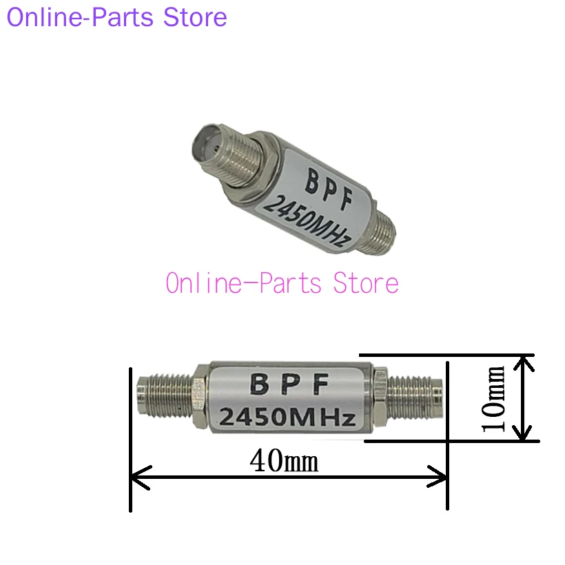 

2400MHz/2450MHz Image Transmission WiFi Remote Control Extended Range 2400-2483SAW Bandpass Filter