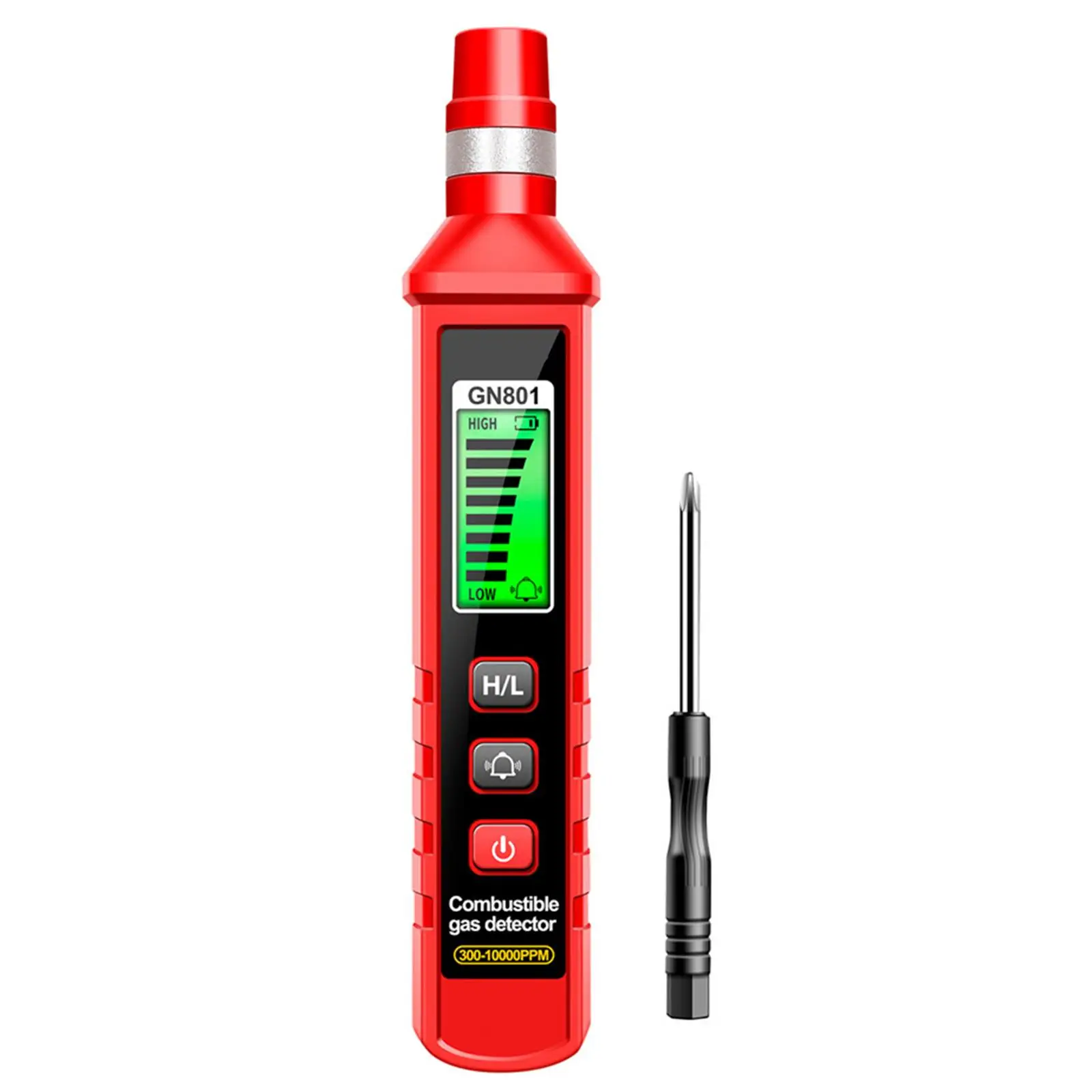 Portable Gas Sniffer Adjustable Sensitivity Easy to Use Gas Detection Pen