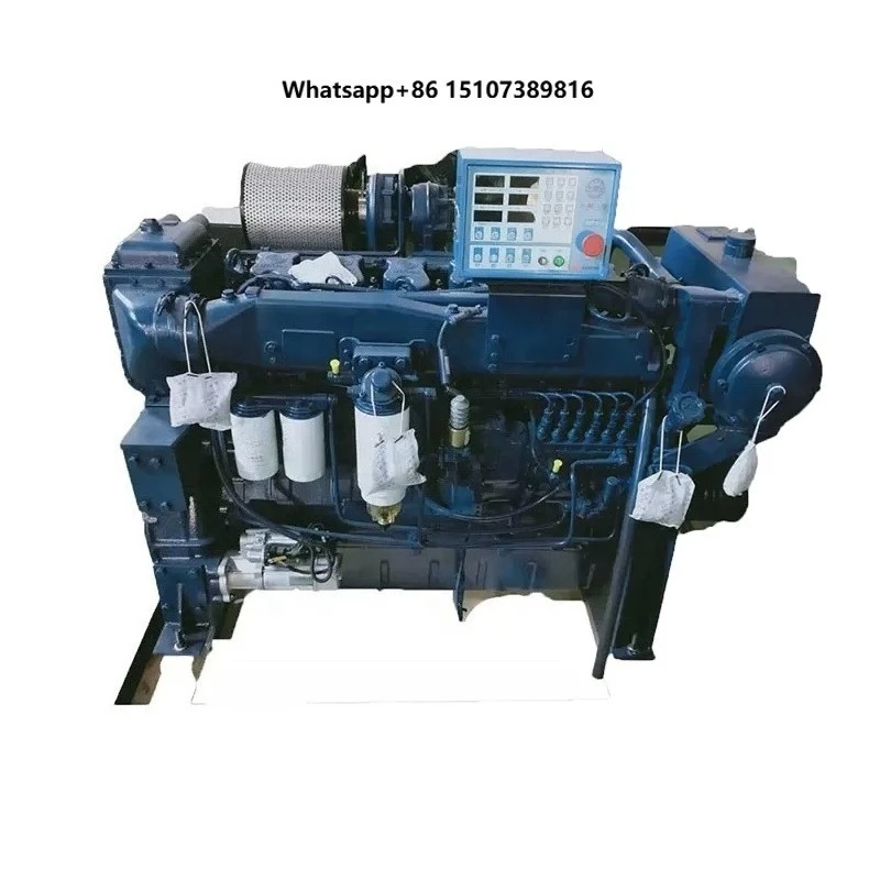 Original 1800rpm 2100rpm 220kw 240kw 300 Water Cooled Marine Engine WD10C300-21