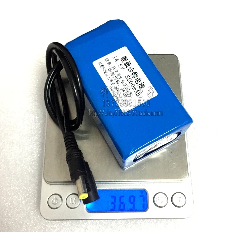 16,8 В 14,8 В 5200 мАч литиевая батарея полимерный электронный орган, водородная лампа уличный фонарь светодиодный ремень лампы