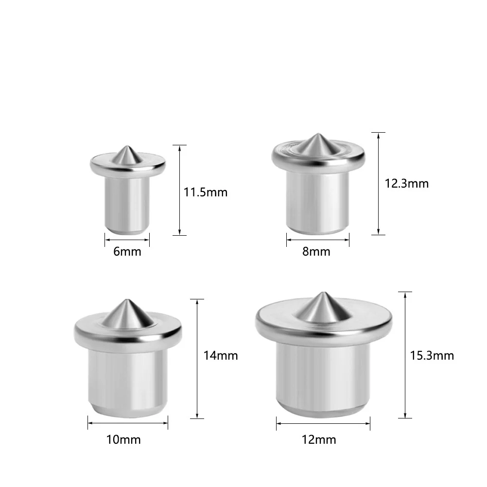 

2 Sets Steel Pin Alignment Tool Center Transfer Plugs For Woodworking Furniture Repair Dowel Jig Woodworking Tools Dowel Centers