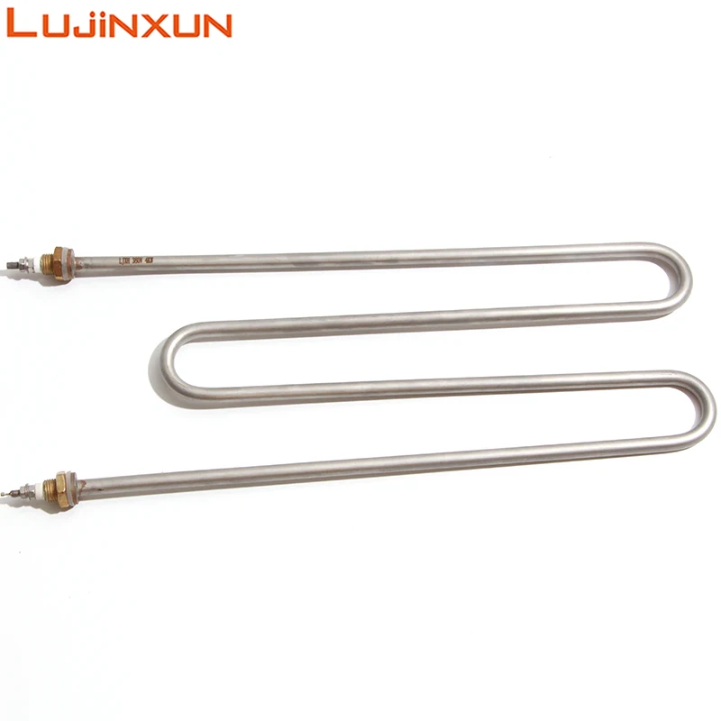 Lujinxun 201SUS Electric Heating Tube for Noodle Pot Cooking Machine Bucket,220V/380V 2KW/3KW/4KW