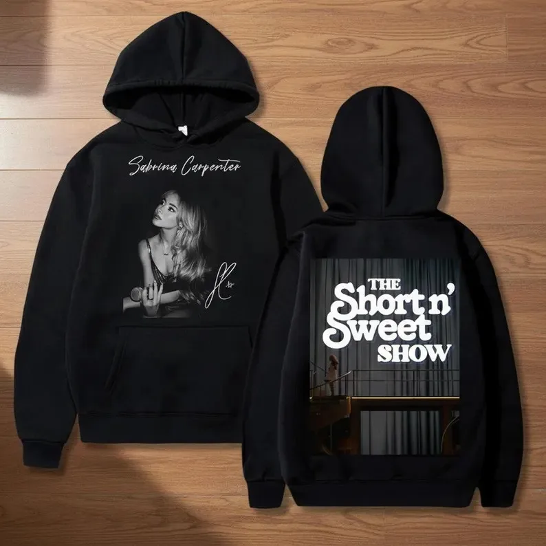 

Толстовки Sabrina Carpenter, винтажная толстовка с капюшоном для мужчин и женщин, спортивный пуловер в стиле хип-хоп, толстовка