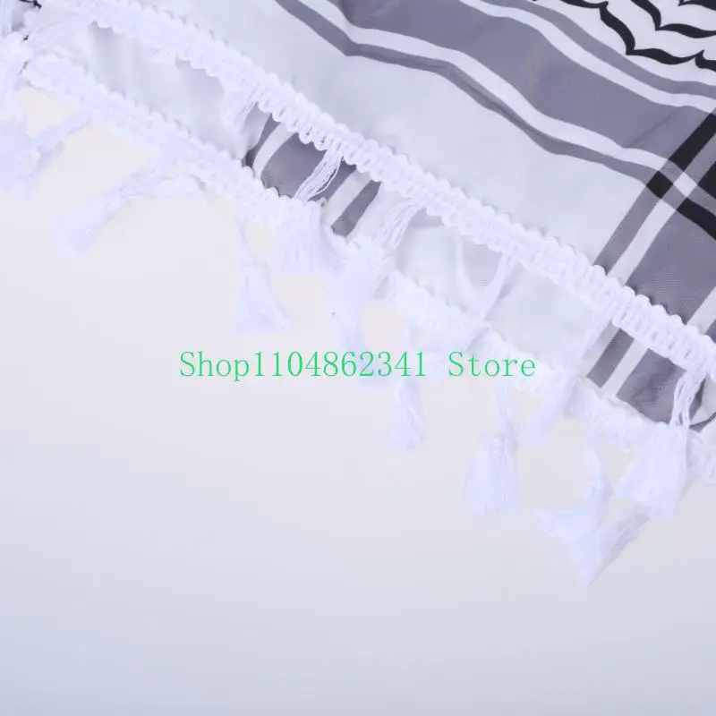 5ASD العربية شيماغ وشاح في الهواء الطلق في الهواء الطلق الأوشحة الصحراء المسلمين الحجاب للرجال النساء