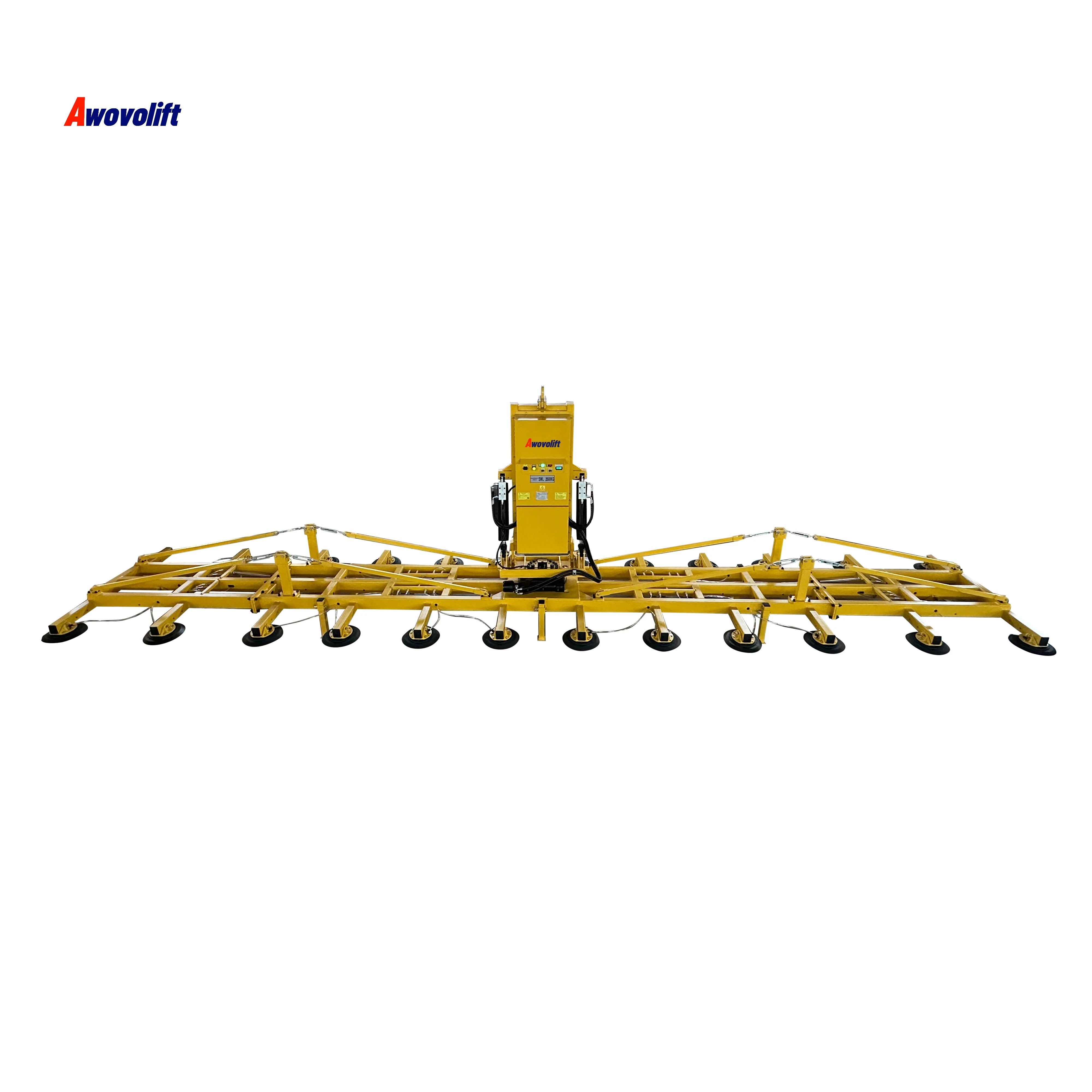 

Awovolift Glass Hydraulic Suction Cups Heavy Duty Facade Install for Glazing Vacuum Sucker Lifter Crane Flip and Rotate CE 2-10T