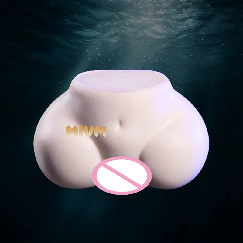 MIVM - All Silicone Adult Toy, Surrealing Anime, Hip Design, Male Masturbation, Dual Channel Female Vaginal and Anal Stimulation view 6