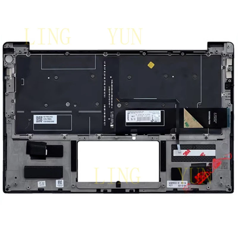 Z  For DELL XPS13 9305 Laptop Palmrest Upper Case with US Keyboard CN-0KPRW0 KPRW0