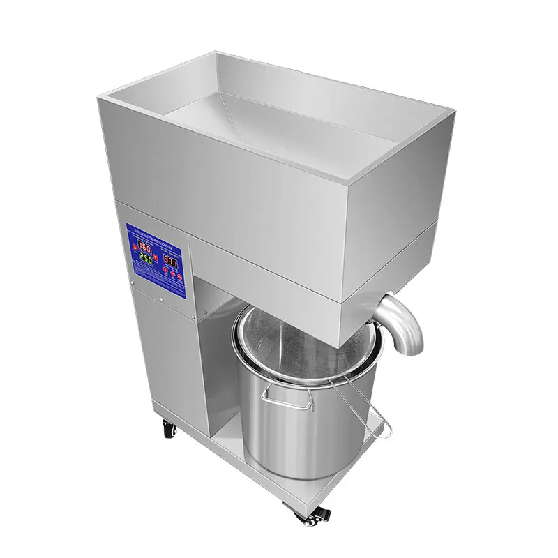 

20-30kg/H Big Hopper Oil Press Machine 110v/220v Automatic Commercial Electric Intelligent Control Stainless Steel Oil Extractor
