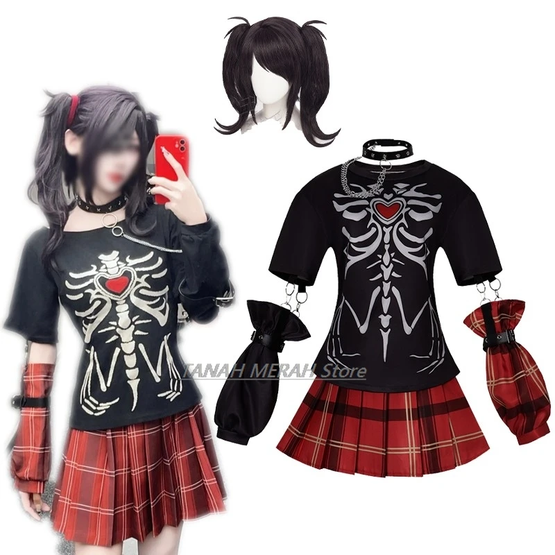 

Карнавальный костюм Needy Overdose Dark KAngel Ame для косплея, готический наряд, парик, для стримеров, для взрослых женщин