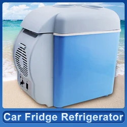 7.5L Car Fridge Cooling Warming Refrigerators Freezer C ooler Travel Warmer Mini Portable Auto Refrigerator For Outdoor Travel