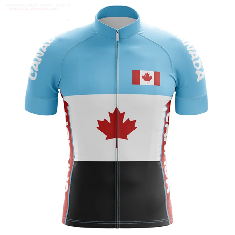 Camiseta de ciclismo de manga corta para hombre, ropa de equipo de entrenamiento, camisetas de ciclismo de carretera, camisa deportiva de secado rápido, canadá, novedad de 2022