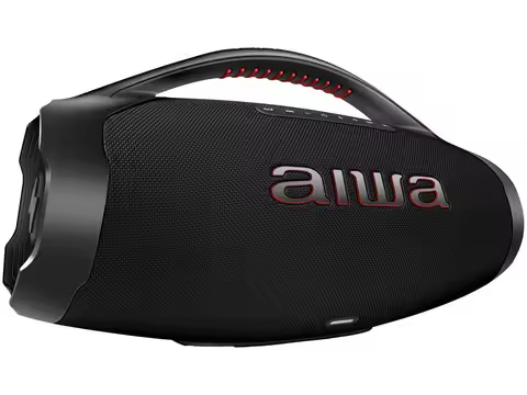 Caixa de Som Aiwa Boombox Plus AWS-BBS-01-B Bluetooth Amplificada 200W USB - Bivolt