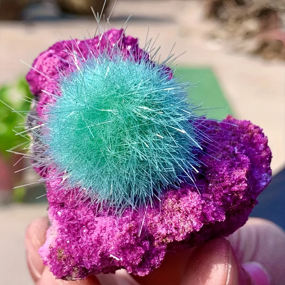 1PC Stunning ultra-rare Apophyllite crystal clusters - large natural specimens with white quartz and black aesthetics,