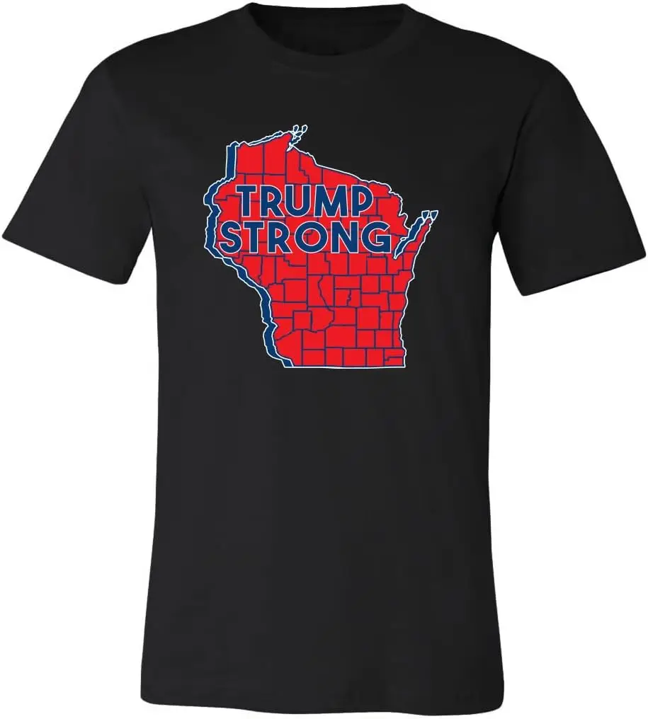 Trump Strong Take Back America Wisconsin Pride Political Tri-blend and Premium T-Shirts