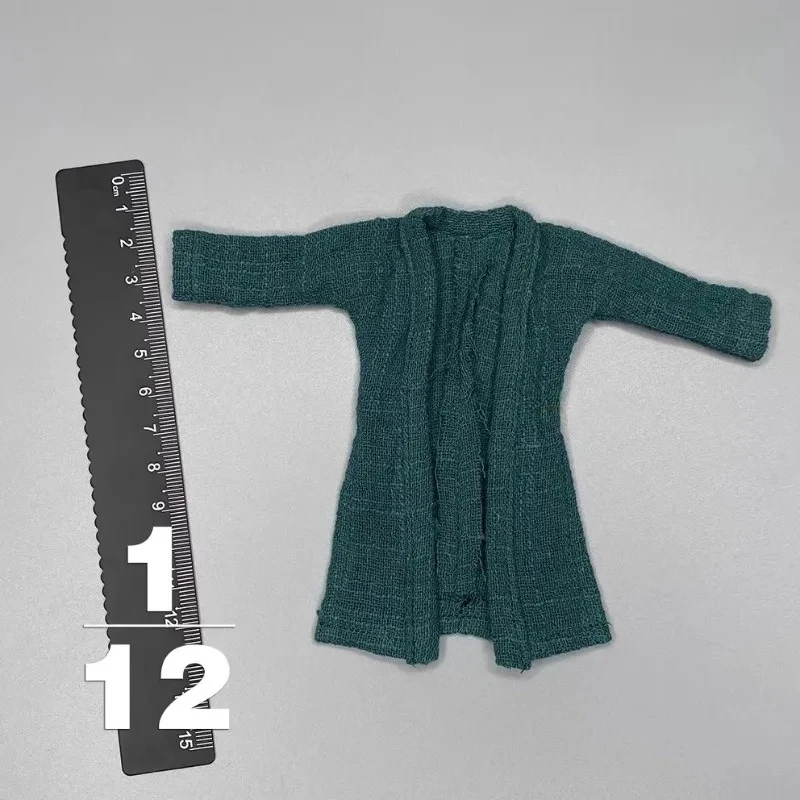 

1/12 Scale Male Soldier Fashion Long Sleeved Warrior Uniform Clothes Model for 6" Action Figures Dolls Scene Decor DIY