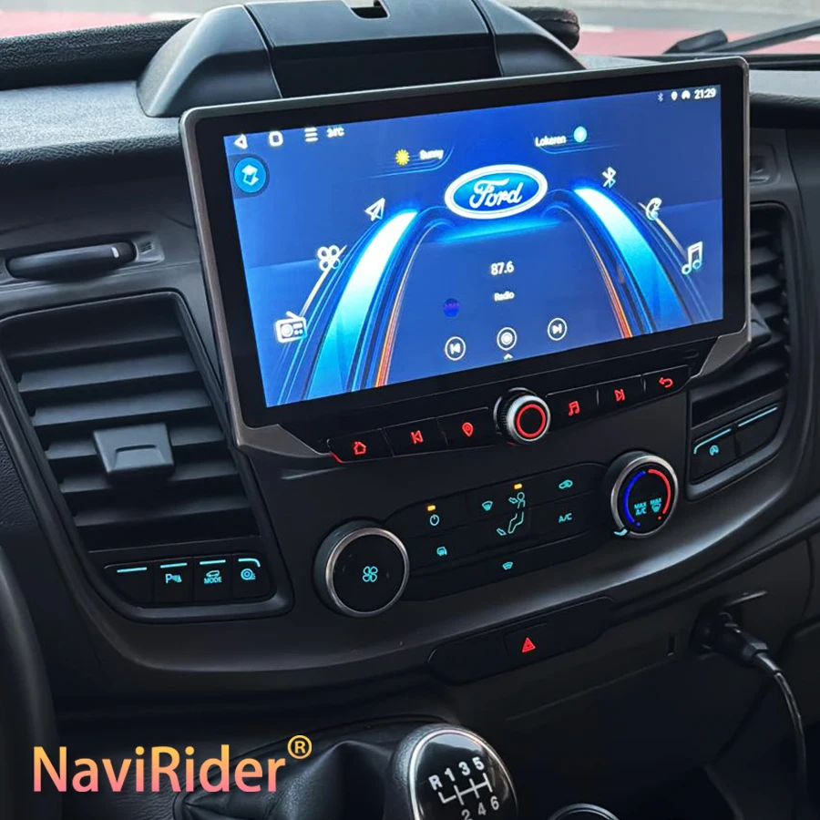 Navirider Screen Radio For Ford Transit T250 2019 2020 2021 2022 2024 2025 Android 10.88inch Multimedia Video Player CarPlay GPS