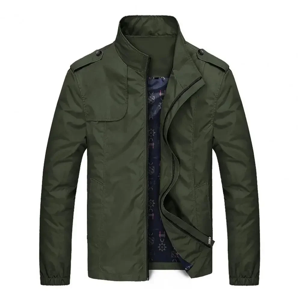 Männer Business Jacke dünn lässig Outdoor-Mantel Bomber jacke Männer Frühlings mantel Ropa Hombre Herren Oberbekleidung