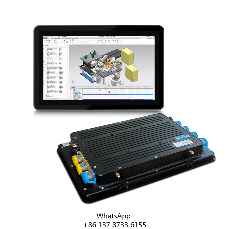 Fanless Design I5 8257U 8GB 256GB 15.6 Inch Capacitive Touch Screen 16:9 Ip65 Fully Waterproof Industrial Panel Pc