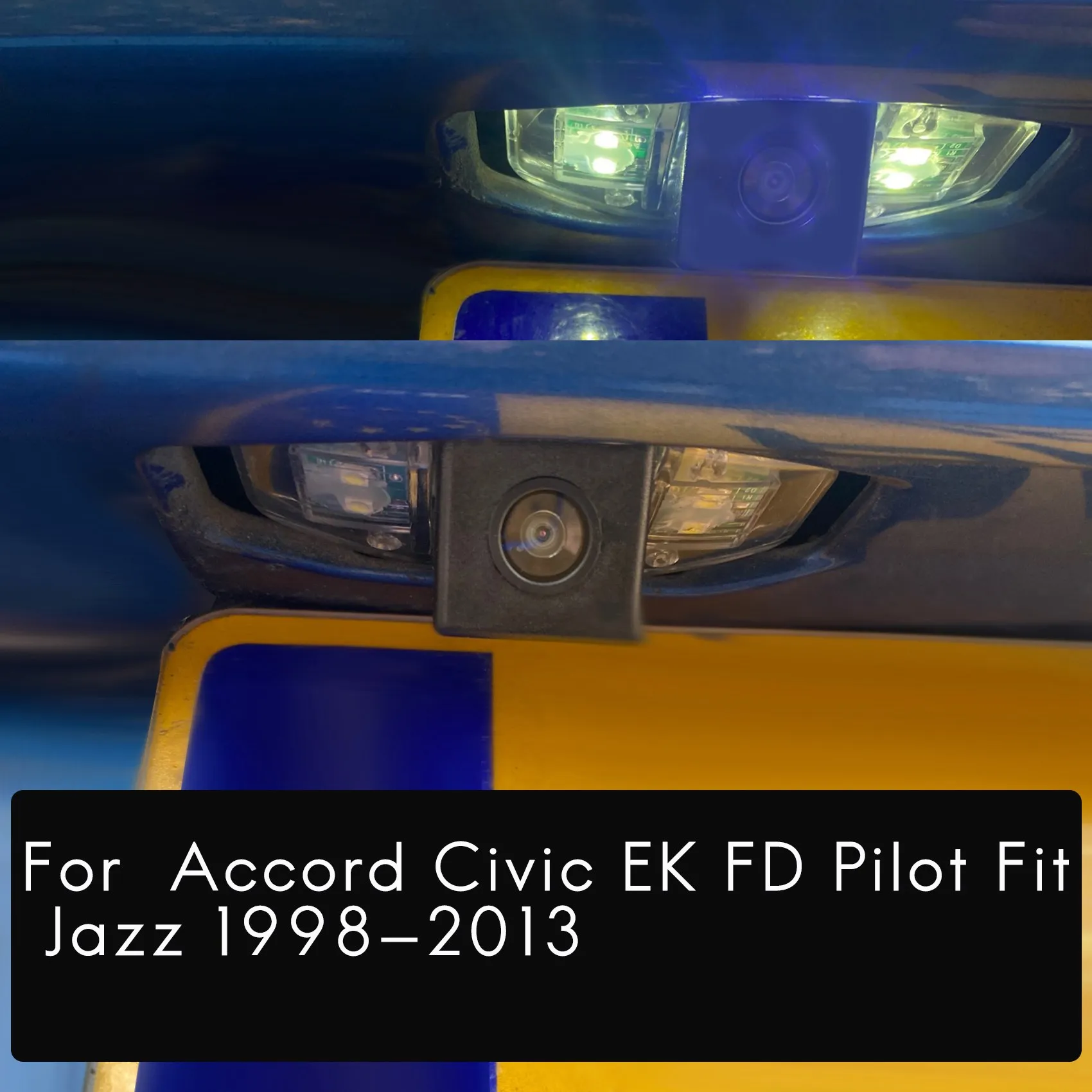 كاميرا احتياطية للرؤية الخلفية للسيارة ، كاميرا ركن عكسي لهوندا أكورد ، سيفيك ، إك ، فد ، طيار ، صالح ، جاز ، أكورا ، تسكس ، شو-- #4