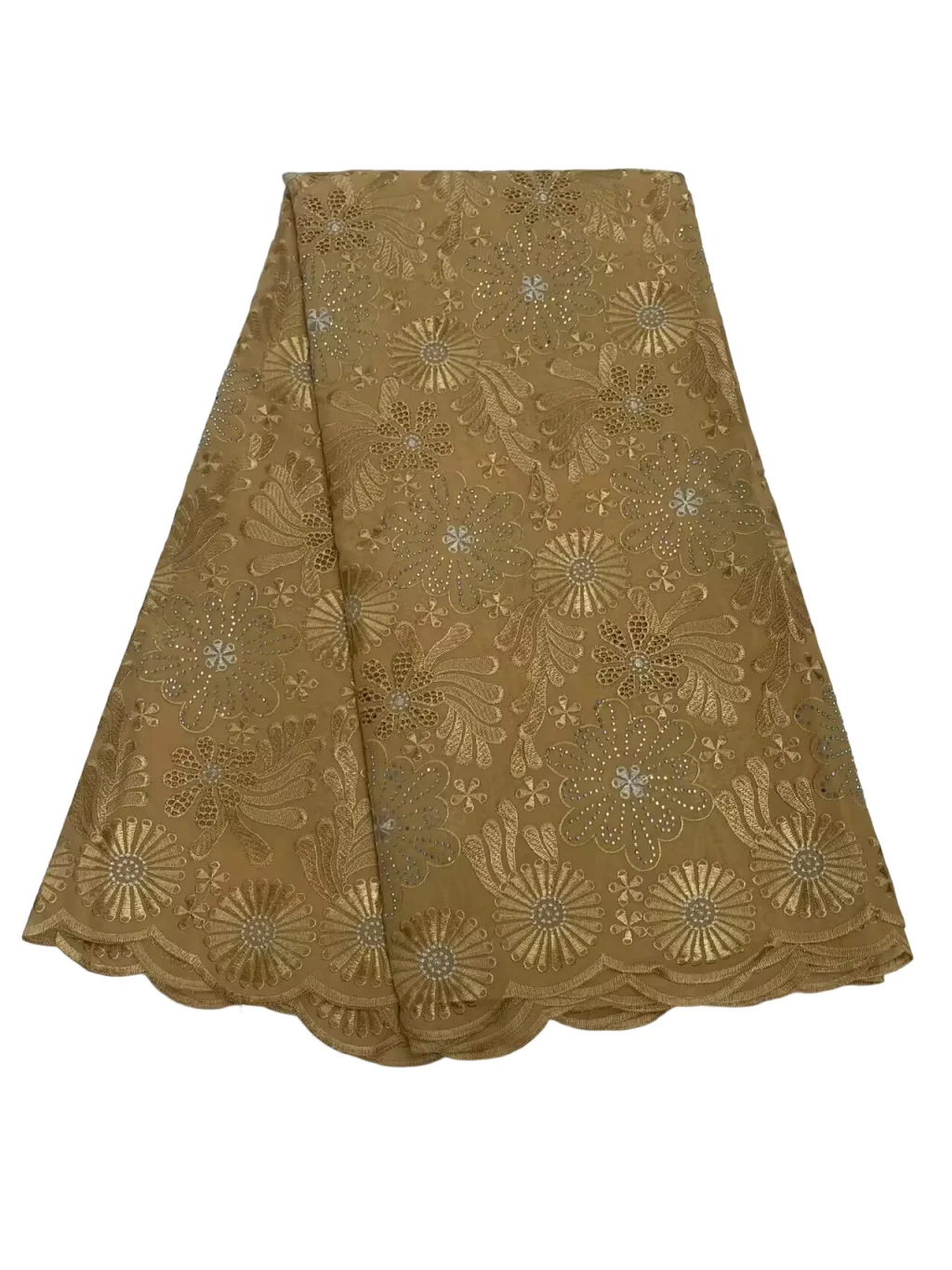 

Африканская вышитая хлопковая кружевная ткань высокого качества, нигерийская швейцарская вуаль, кружевная ткань с камнями для женщин, вечерние платья, халат 5 ярдов