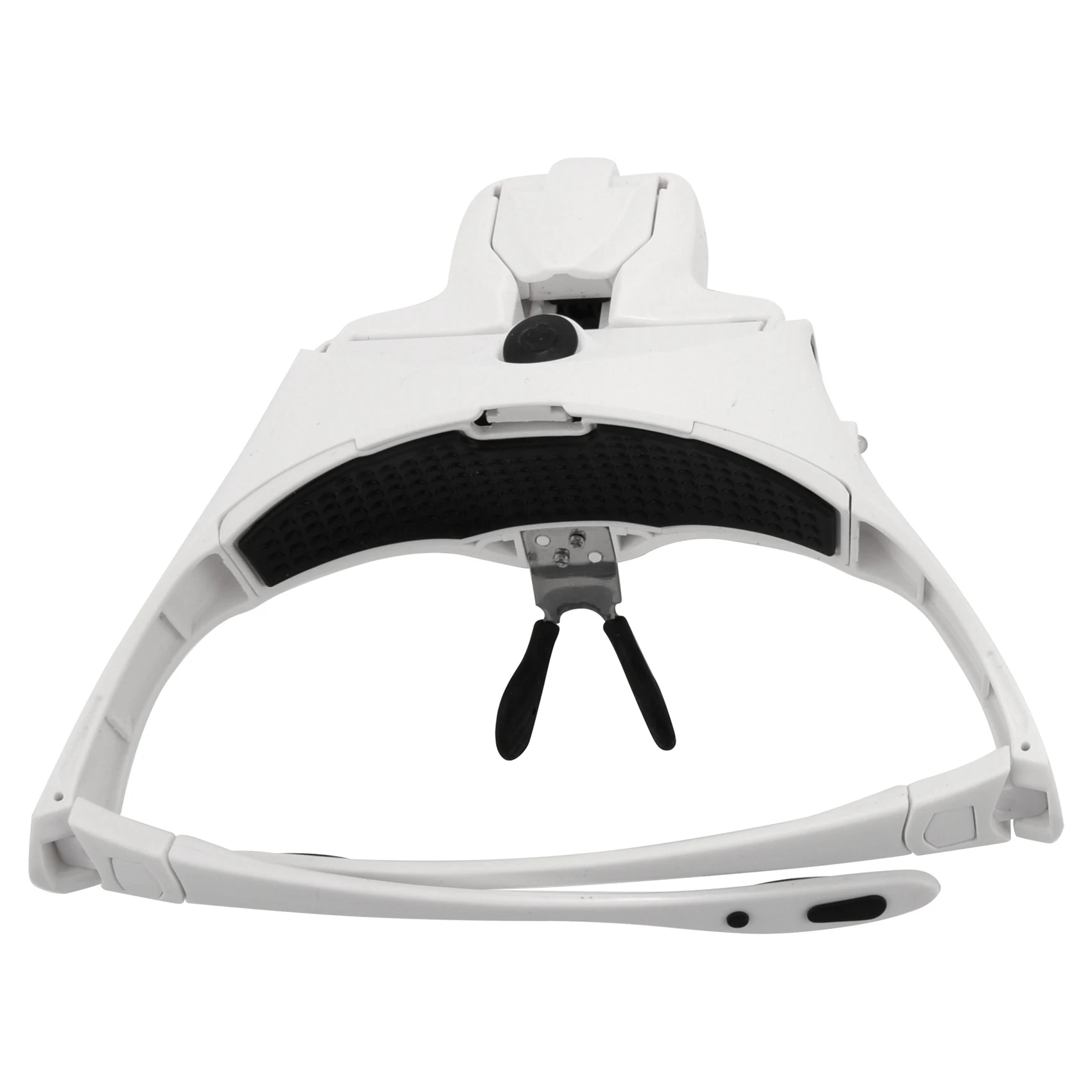 Delicate Texture-2X Hands Free Headband Magnifying Glass, USB Charging Head Magnifier With LED Light 5 Lenses 1.0X 1.5X 2.0X 2.5