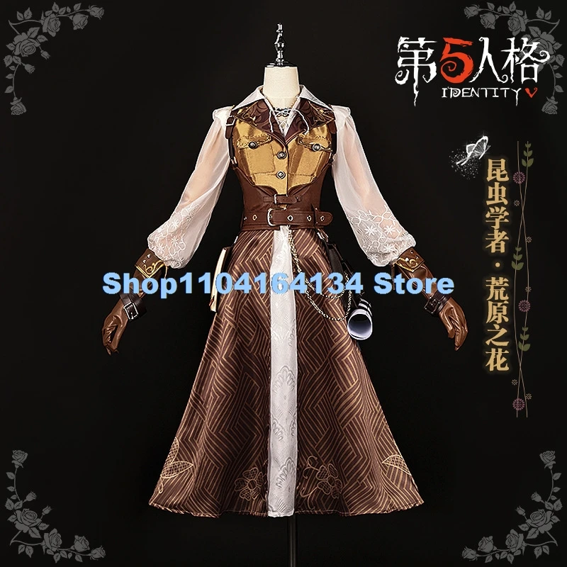 Cosplay Identity ⅴ Entomologist Melly Plinius Suit Women's Performance Clothing Party Gift Christmas Day Clothing