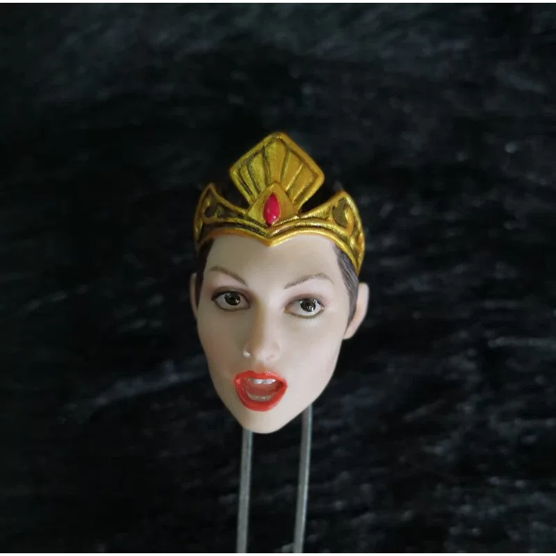 

1/6 Scale Surprised Expression Head Sculpture Beauty Action Figures Head Sculpture for 12" Tbl Ph Pale Skin Body