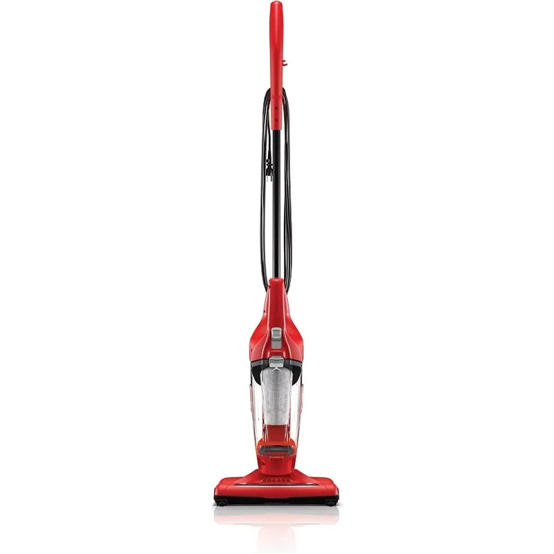 

Dirt Devil Vibe 3-in-1 Vacuum Cleaner, Lightweight Corded Bagless Stick Vac with Handheld, SD20020, Red