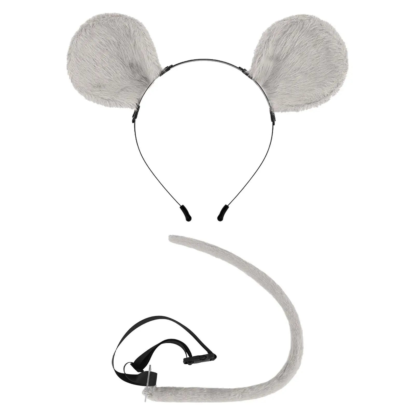 Cute Mouse Set for Kids Headband And Tail Costume Accessories