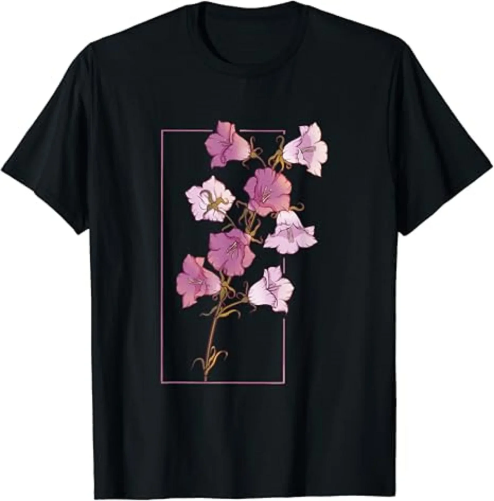 Floral Flower Bellflower Wildflower Lover Unisex T-Shirt S-5XL