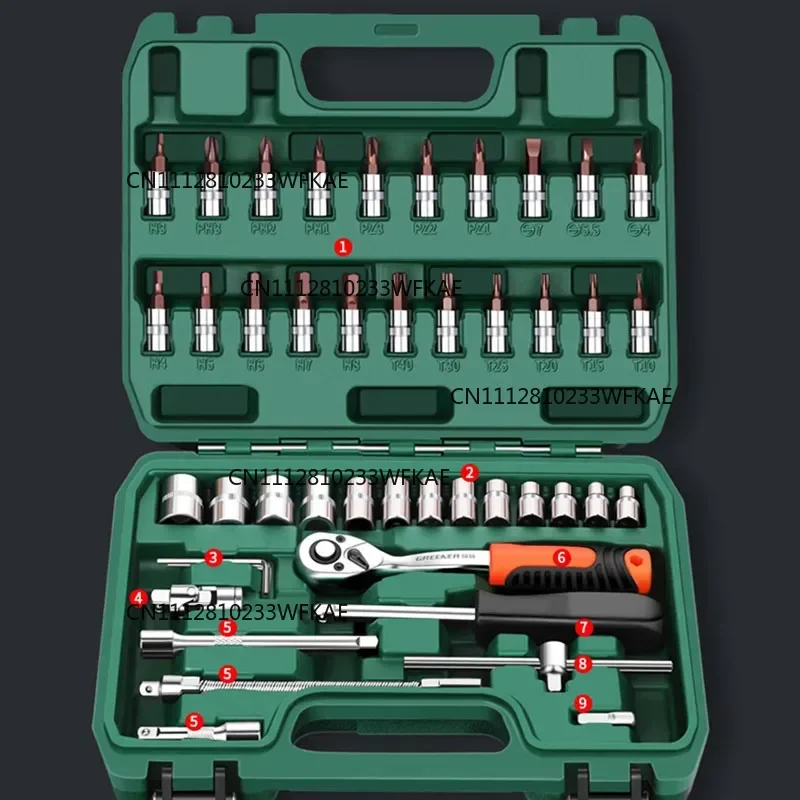 NEW Auto Repair Tools Box Sets Electrician Spanner Anti-fall Case Waterproof Shockproof Safety Parts Organizer Anti-fall Toolbox
