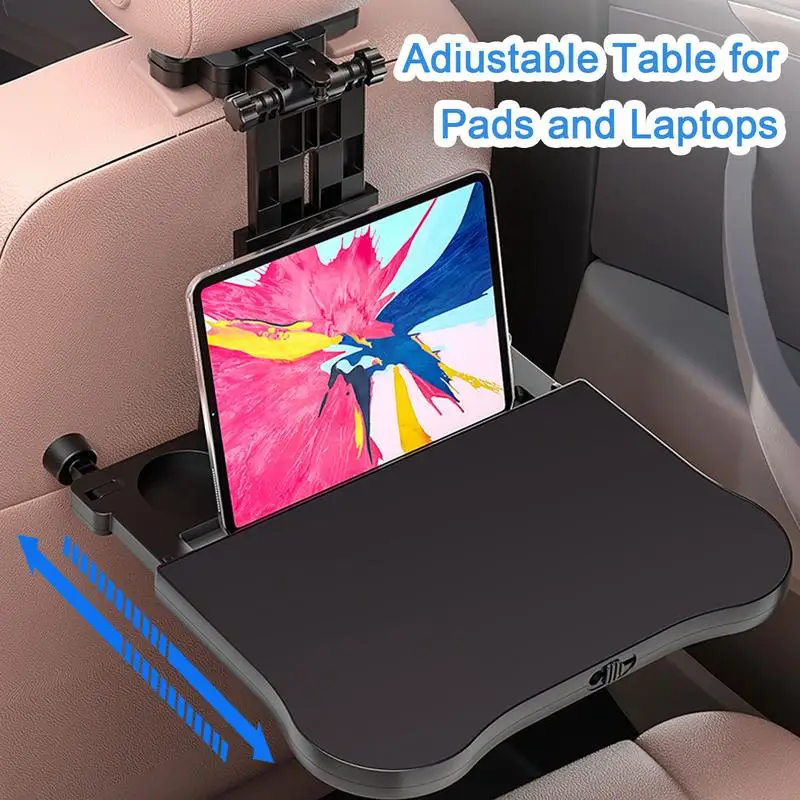 

Car Back Seat Tray Auto Multifunctional Rear Seat Desk For Laptop Food Drinks Automobile Seat Back Tray Organizer Accessory