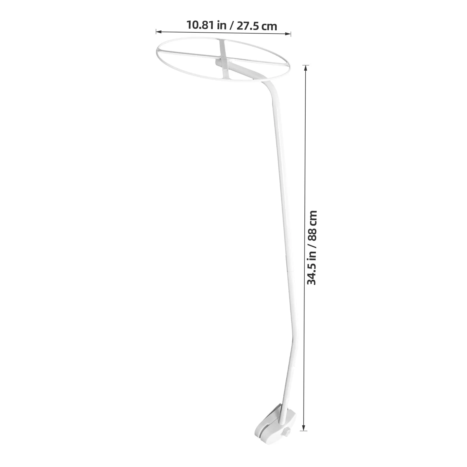 1 Set Crib Canopy Net Mounting Bracket Kit – Stable Metal Frame for Easy Installation