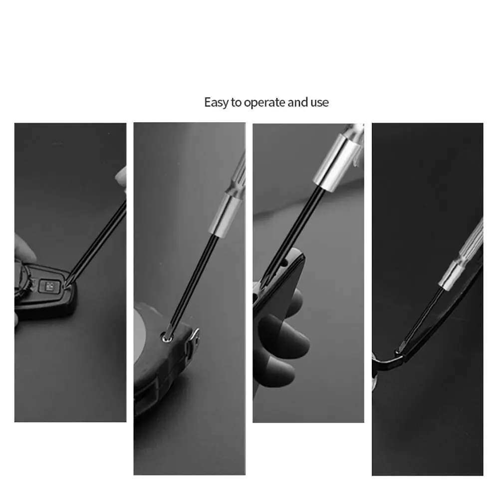 Precisie Uitrusting Schroevendraaier Set Computer Kleine Kruisschroevendraaier Horloge Demontage 6 In 1