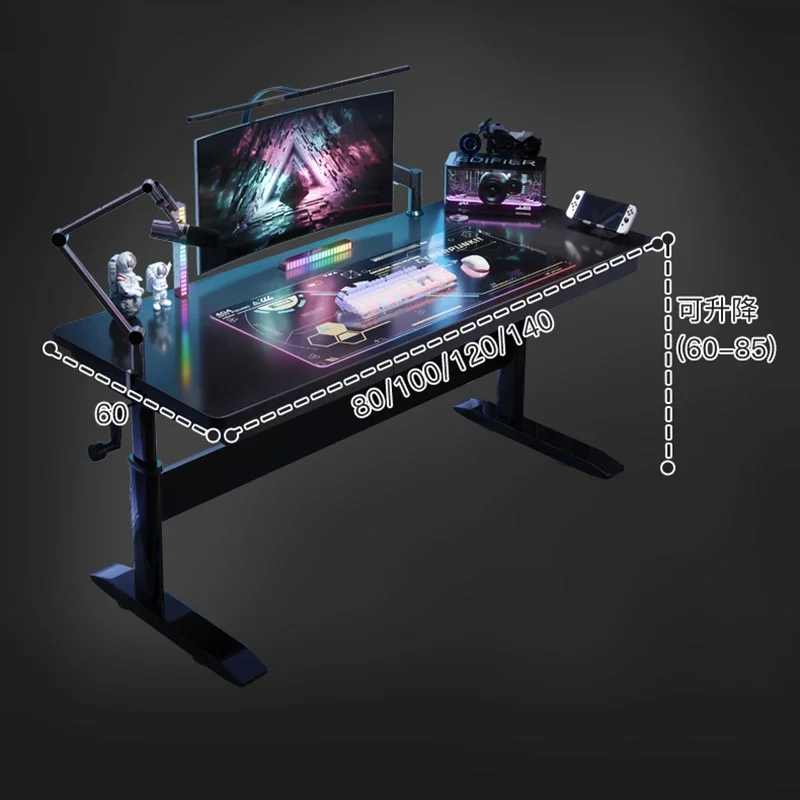 Writing Study Computer Desk Standing Drawers Conference Bedroom Study Tables Students Hermes Table Multifunction Home Furniture